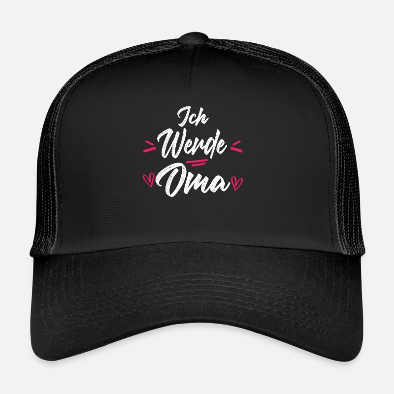 Ich Werde Oma Großmama Pensionierte Großmutter Trucker Cap