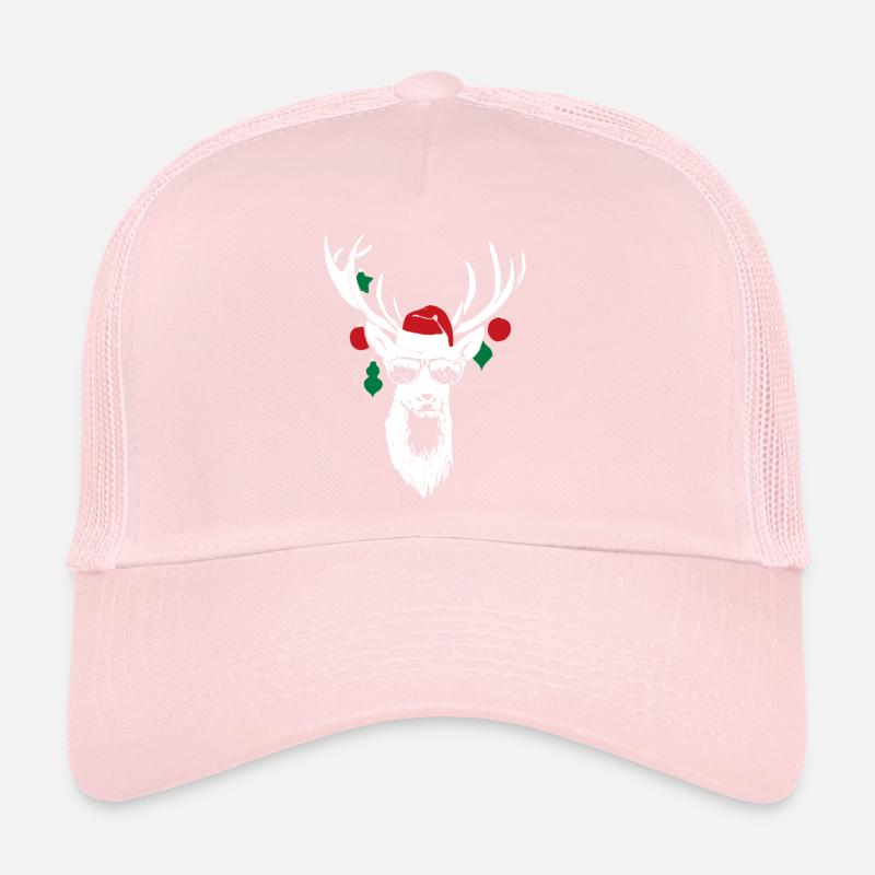 Christmas Deer Trucker Cap