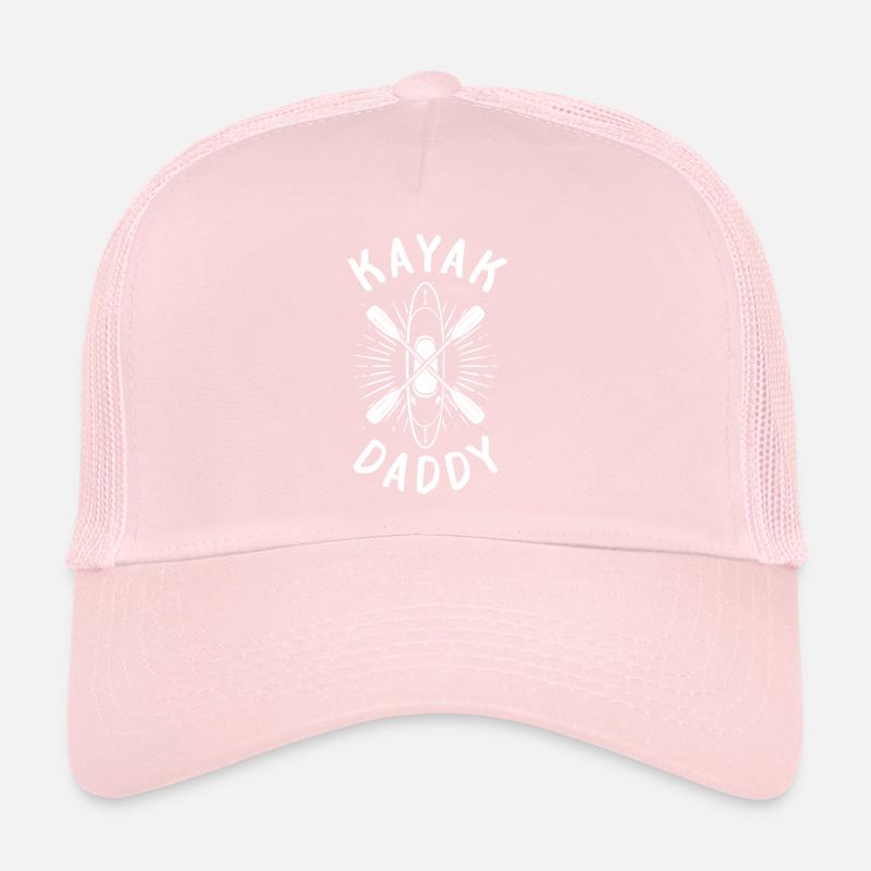 Kayak Daddy Kayaking Canoeing Dad Kayaker Trucker Cap