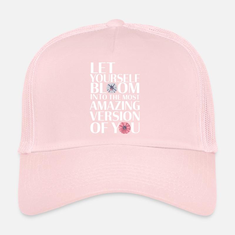 Épanouissez-vous dans la meilleure version de vous-même Casquette trucker 