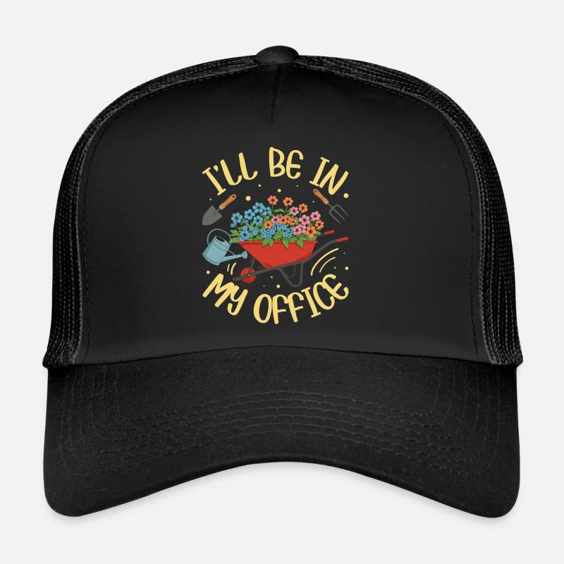JE SERAI DANS MON BUREAU Casquette trucker 