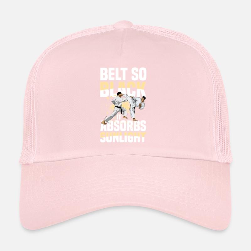 Belt So Black It Absorbs Sunlight Trucker Cap