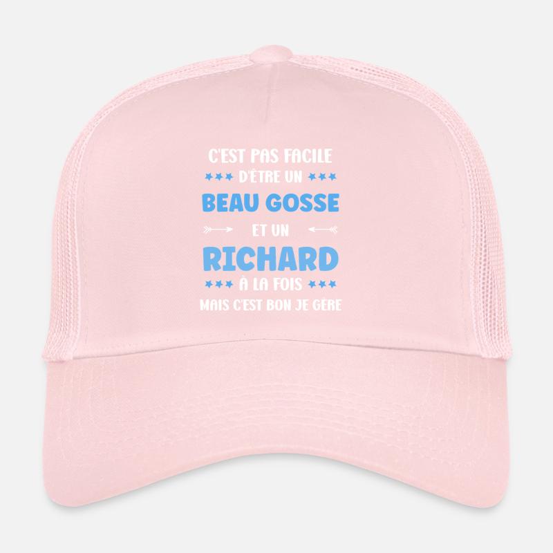 Richard Casquette trucker 