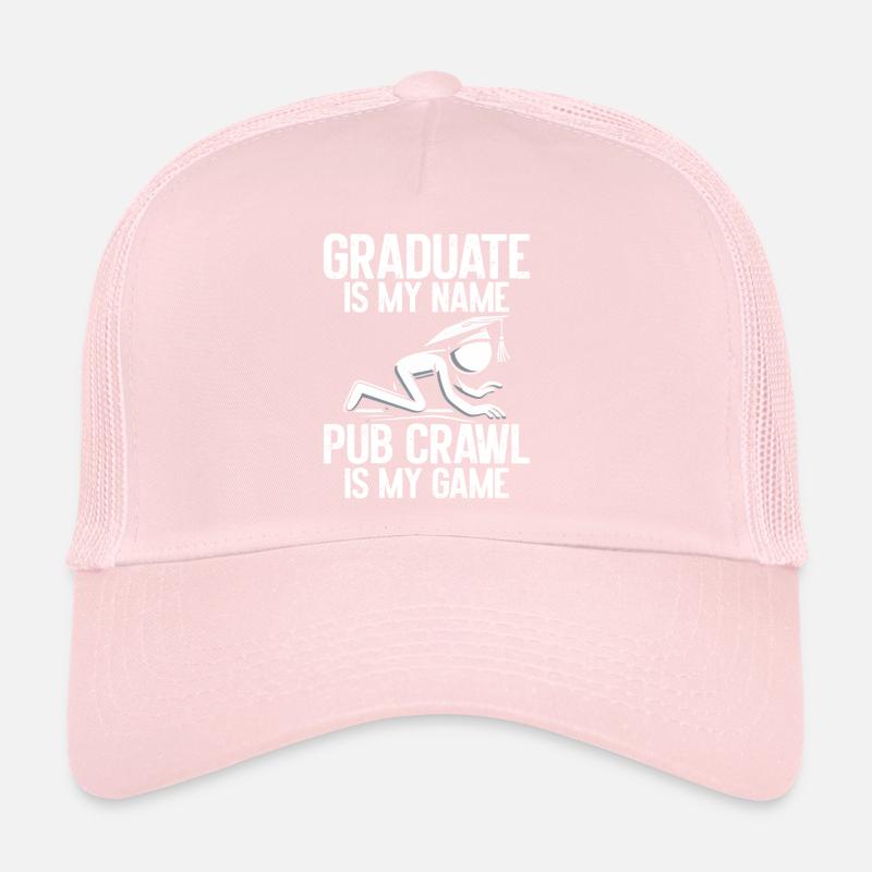 Pub crawl, bar crawl, bar hopping, pup hopping Trucker Cap