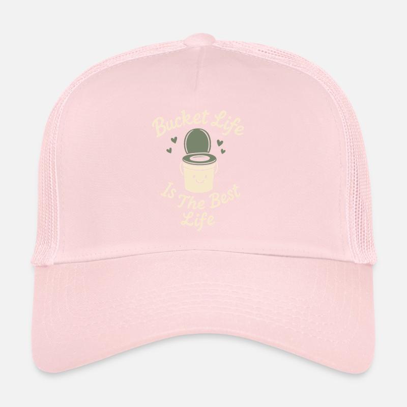 Composting Toilet Life Eco Humor Off Grid Bathroom Trucker Cap
