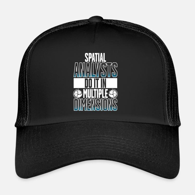 Geographic Information Systems Spatial Analysts Trucker Cap