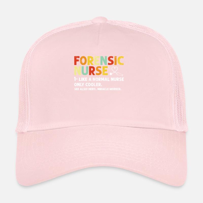 Forensic Nurse Funny Definition Sane Nurse Trucker Cap