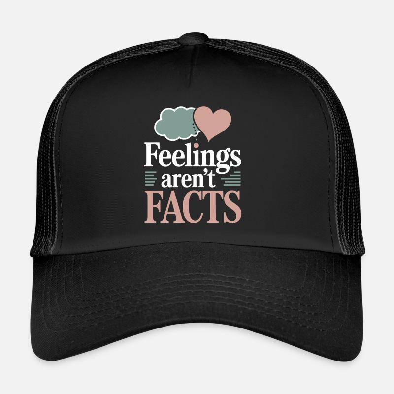 Therapie Affirmation Achtsamkeit Zitat Gefühle Trucker Cap