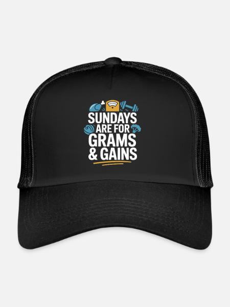 Prepared Squad Meal Planner Food Organization - Trucker Cap - black/black - Front