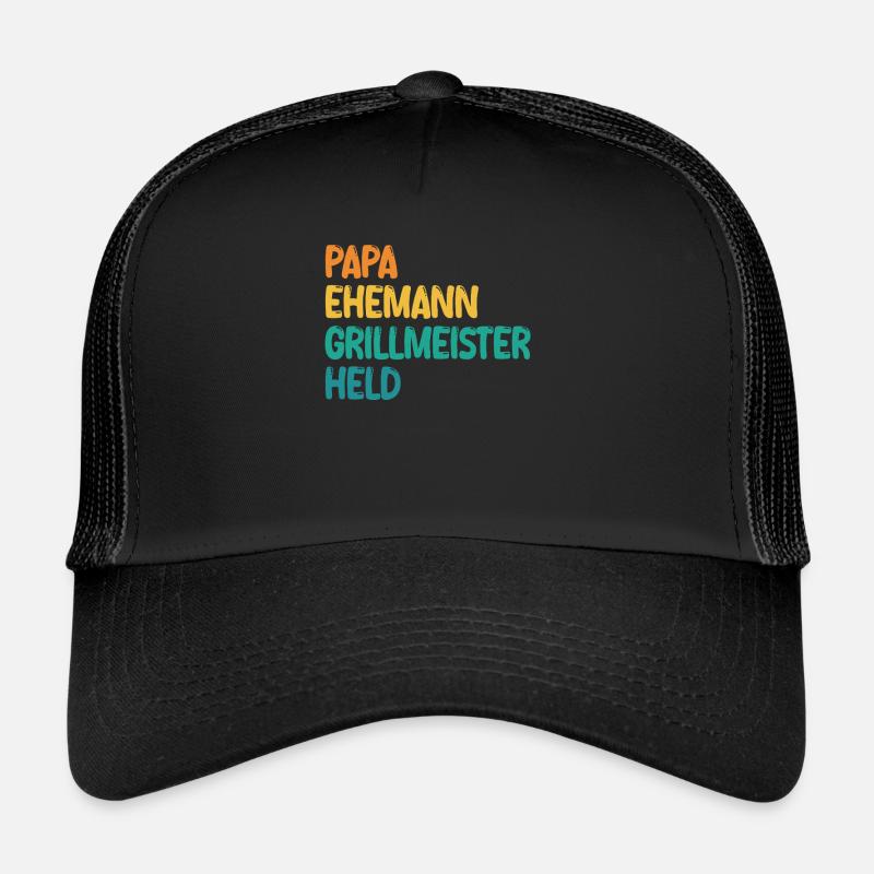 Papa Mari Grill Master Hero Casquette trucker 