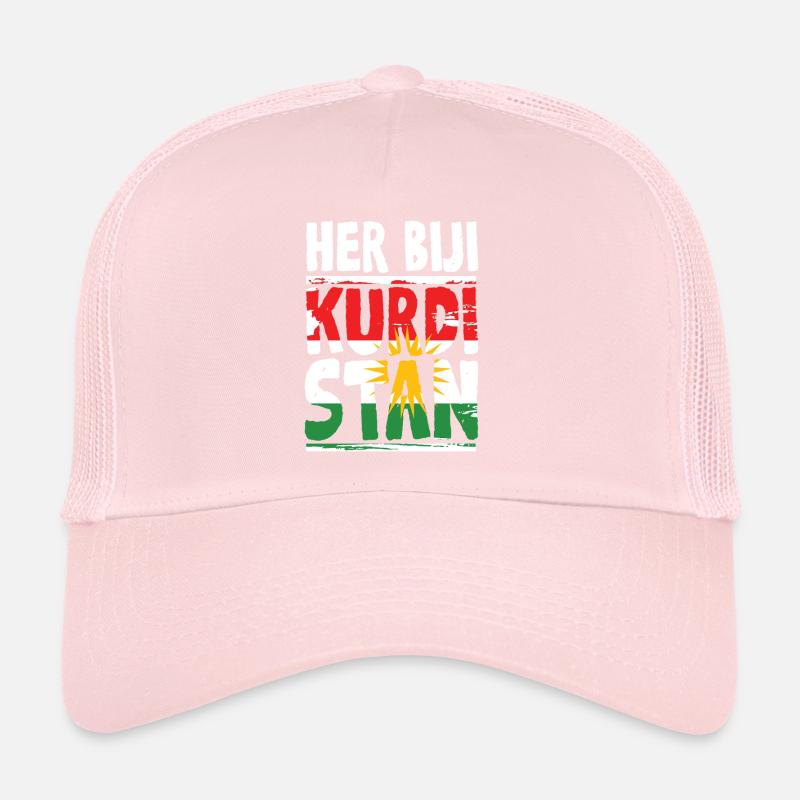 Her Biji Kurdistan Kurde Kurden Trucker Cap