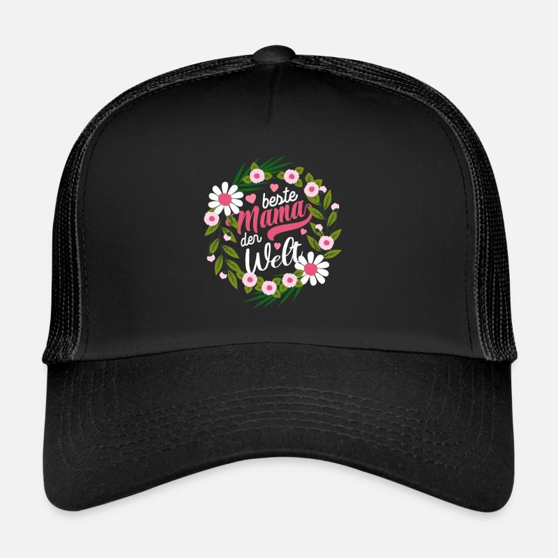 Beste Mama der Welt - Muttertag - Spruch Trucker Cap