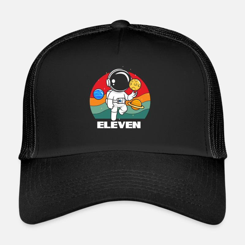 Galactic Adventure Astronaut Elf Trucker Cap
