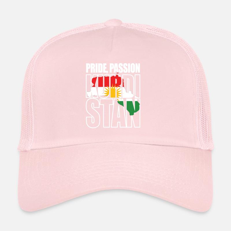 Pride Passion Kurdistan Kurdish Kurds Trucker Cap