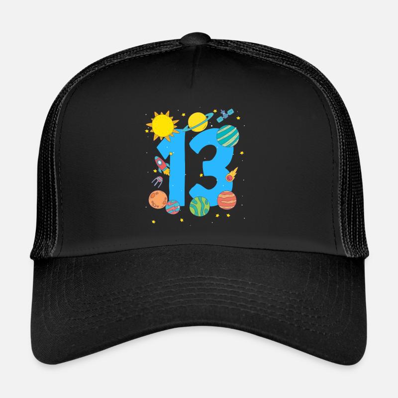 Space Adventure Number 13 Trucker Cap