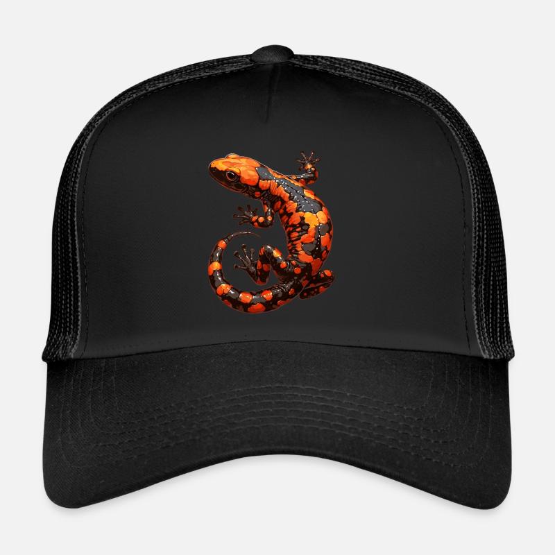 Salamanders Salamander - Trucker Cap - Schwarz/Schwarz