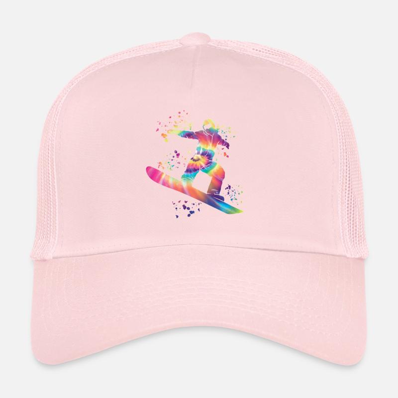 Snowboarder Snowboarding Snowboard Casquette trucker 