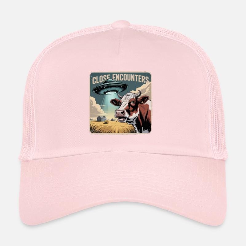 Rencontres extraterrestres à la ferme Casquette trucker 