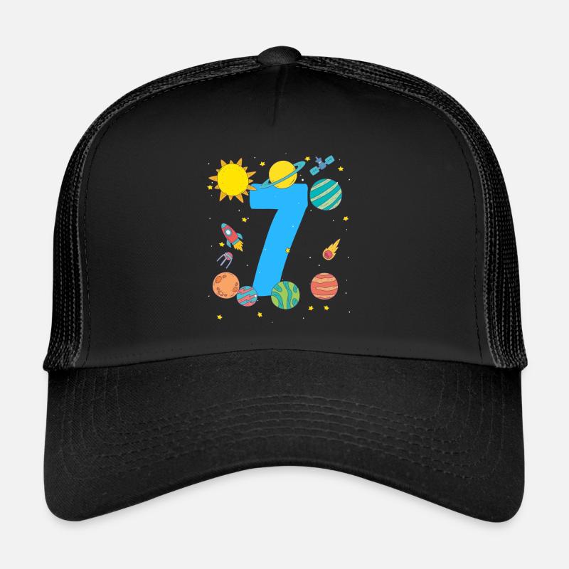 Aventure Galactique pour le 7ème anniversaire Casquette trucker 