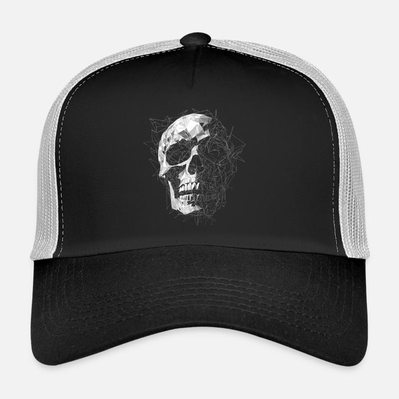 Totenkopf motiv schädel gothic metal Trucker Cap