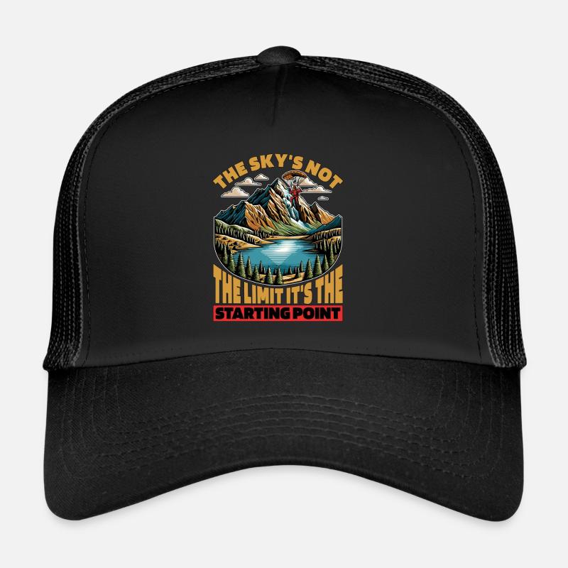 Parachutisme : le ciel n’est pas la limite : Base Jump Casquette trucker 