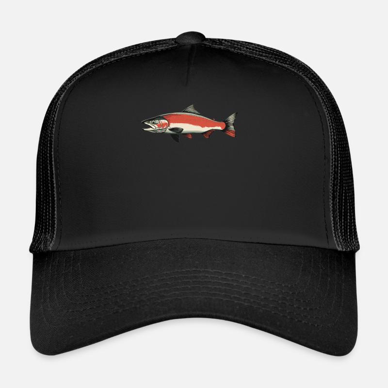 Saumon Saumon Casquette trucker 