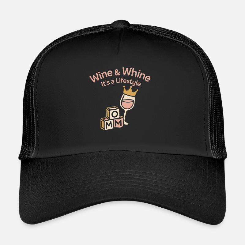Mère célibataire Chaos Coordinator Vin Casquette trucker 