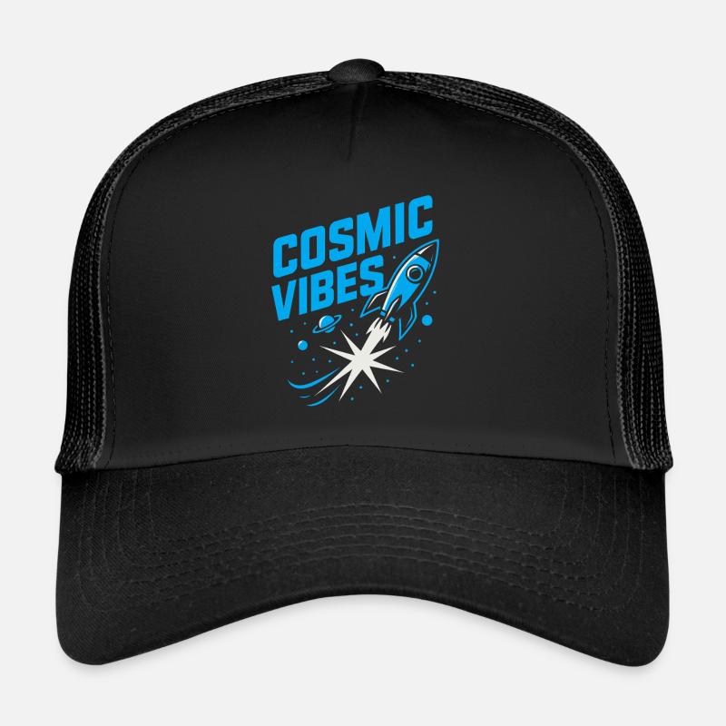 Nerd de l’espace design galaxie explorateur cosmique Casquette trucker 