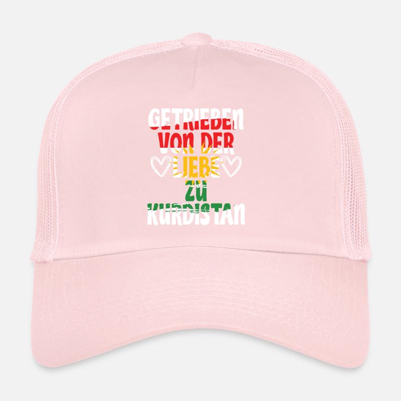 Kurdistan Kurdes Kurdes Casquette trucker 