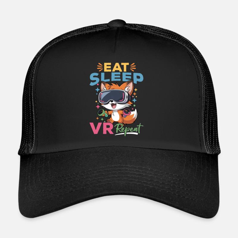 Gaming Fox VR Gamer Trucker Cap