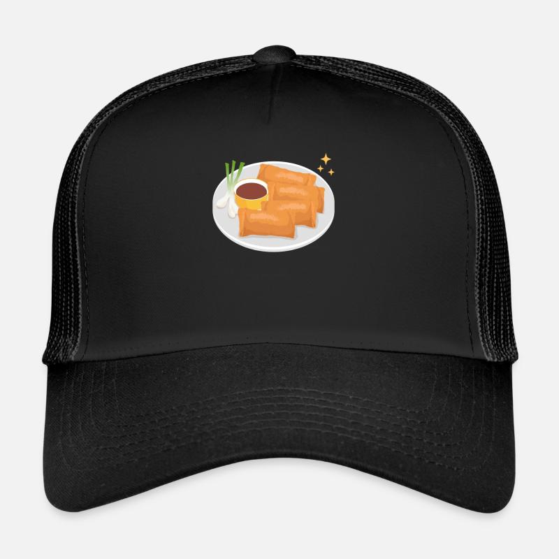 Lumpia Loempia Spring Roll Gift Trucker Cap