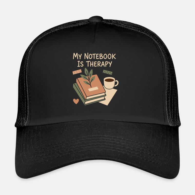 Journaling Aesthetic Creative Planner Life Writing Trucker Cap