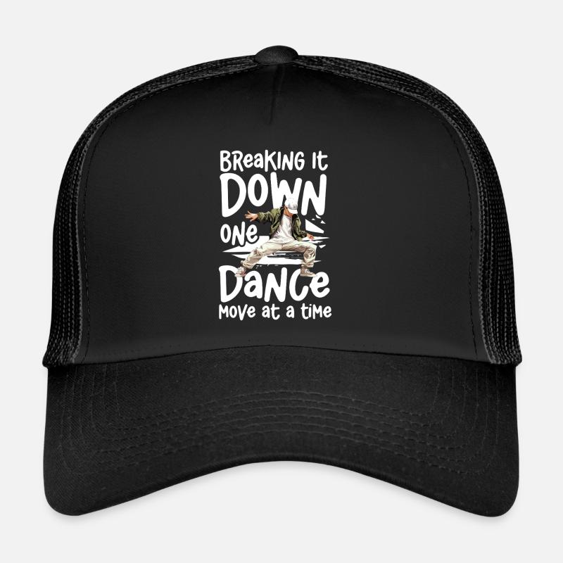 Breaking It Down One Dance Move at a Time - - Trucker Cap - Schwarz/Schwarz