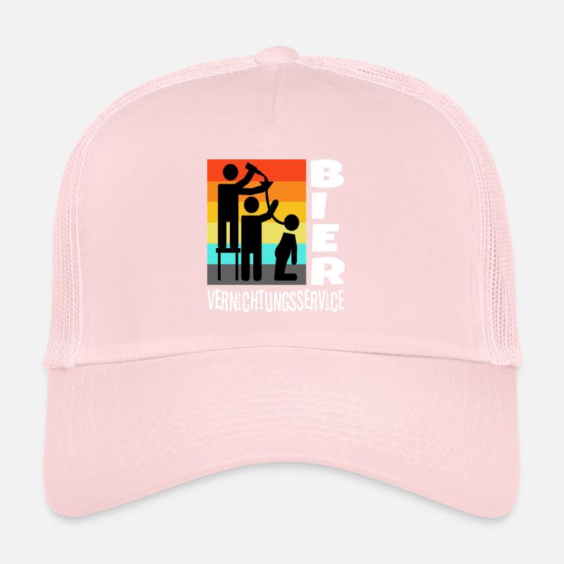 Service de destruction de bière Casquette trucker 