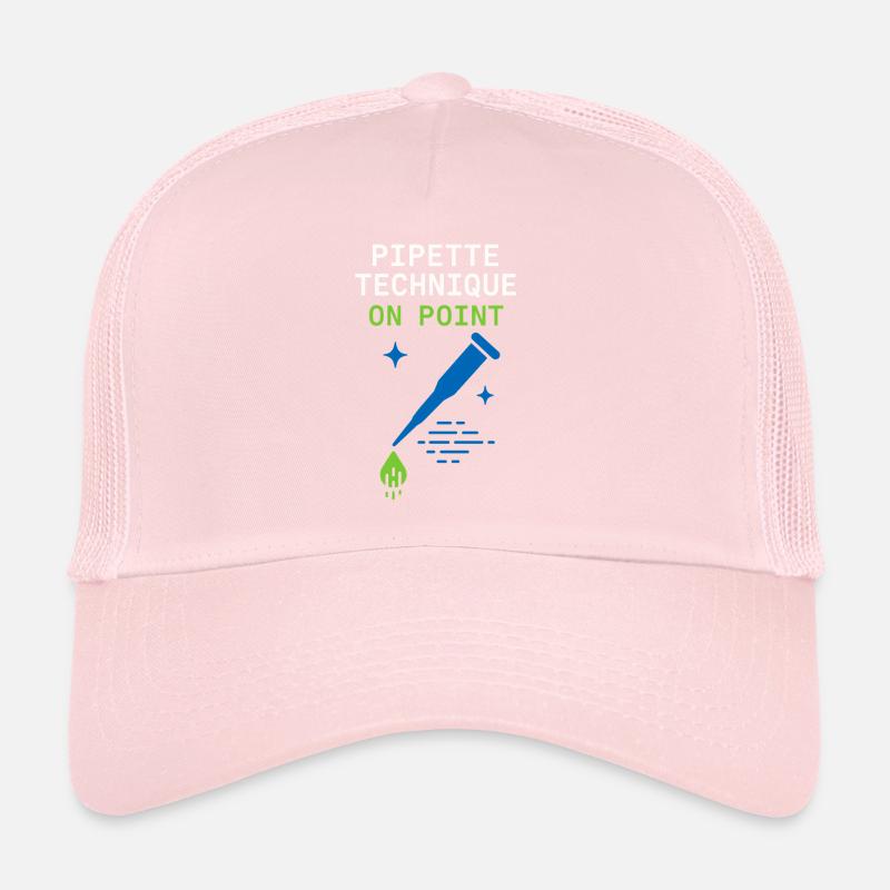 Technicien de laboratoire clinique Science diagnostique Nerd des données Casquette trucker 