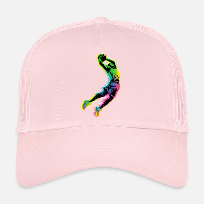Basketball dunk Trucker Cap