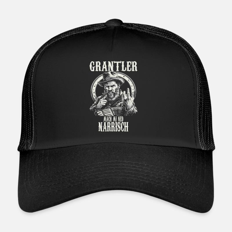 Grantler Grantig Bairischen Dialekten Bayern Trucker Cap