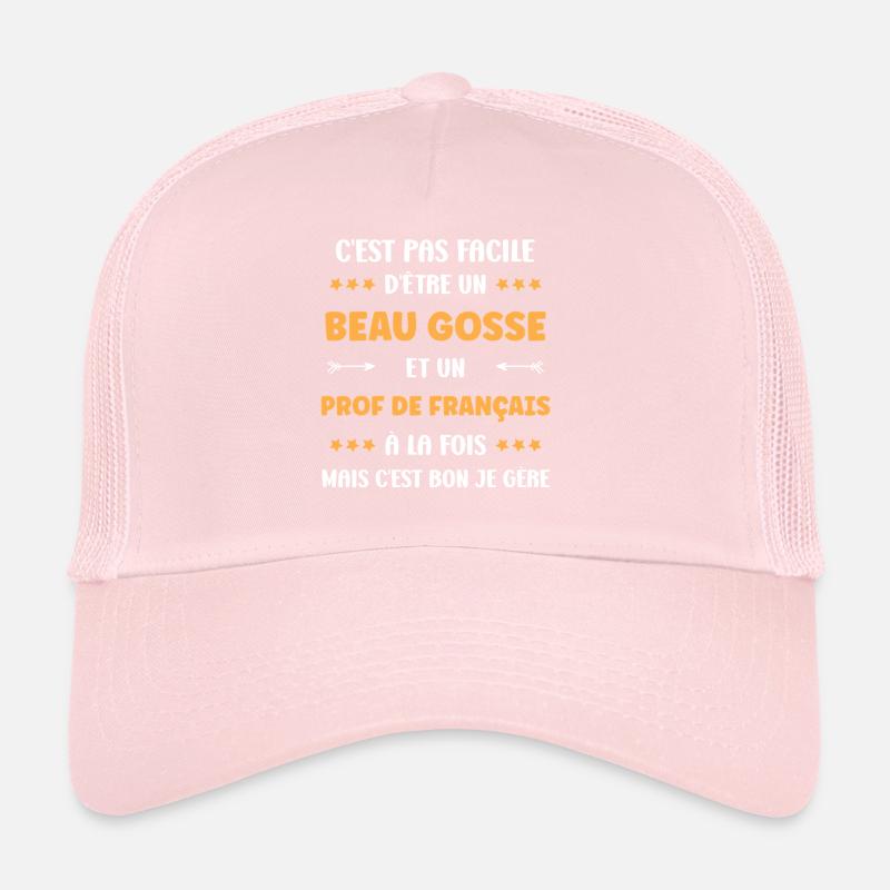 Prof de francais Casquette trucker 
