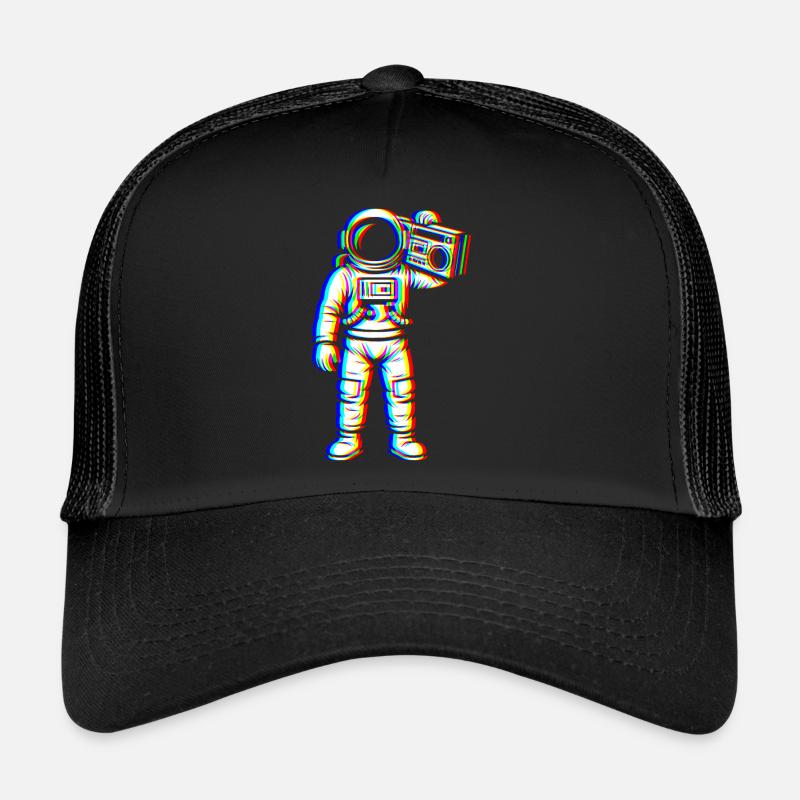 Astronaut Glitch - Des beats dans l'espace Casquette trucker 