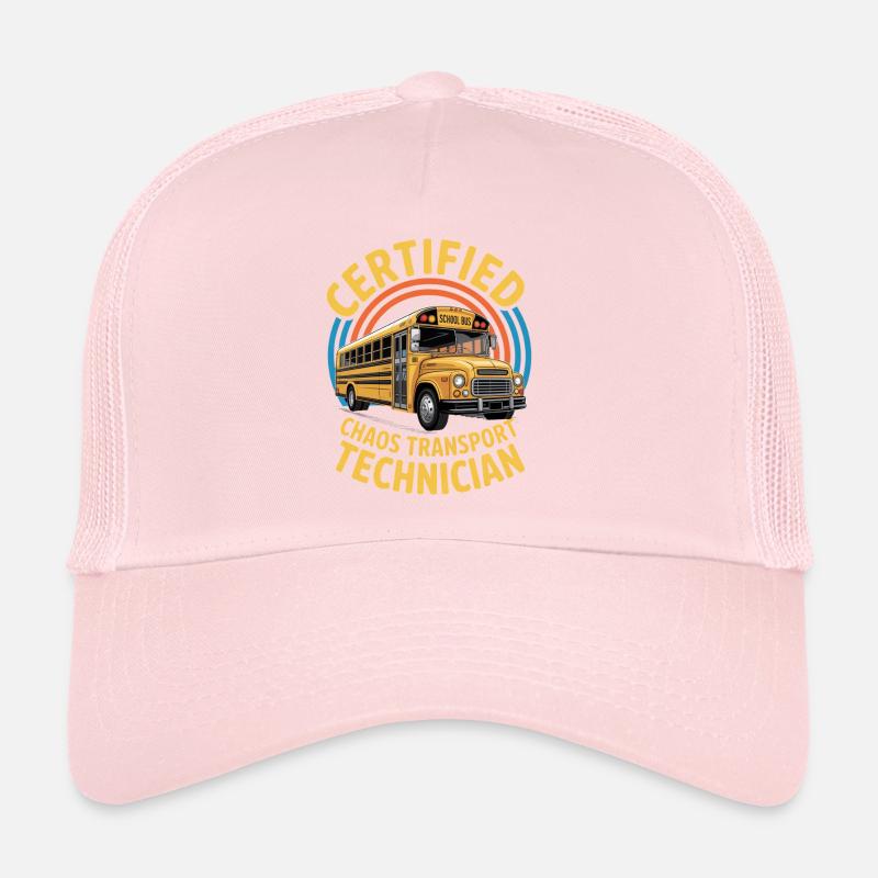 Technicien certifié en transport de chaos Casquette trucker 
