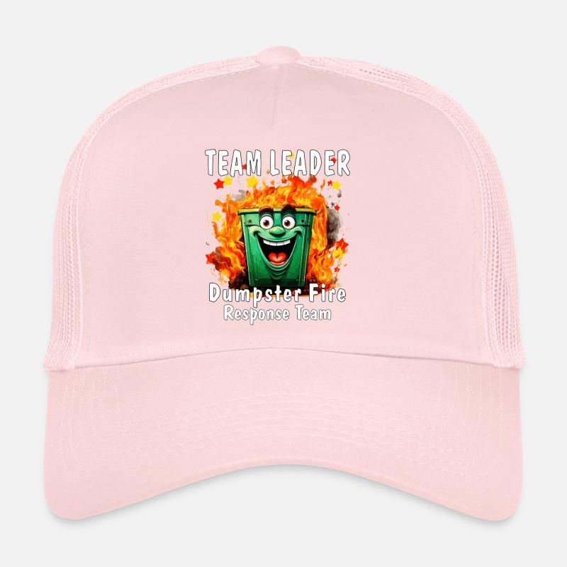 Team Leader Dumpster Fire Response Team Trucker Cap