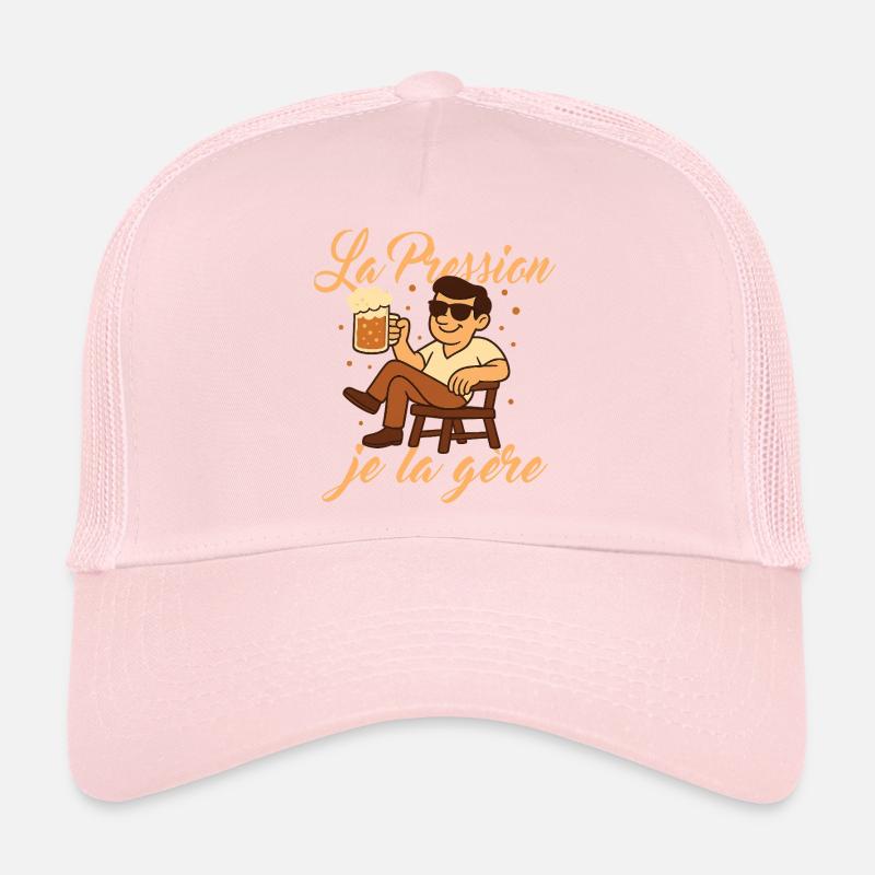 I manage the pressure Trucker Cap