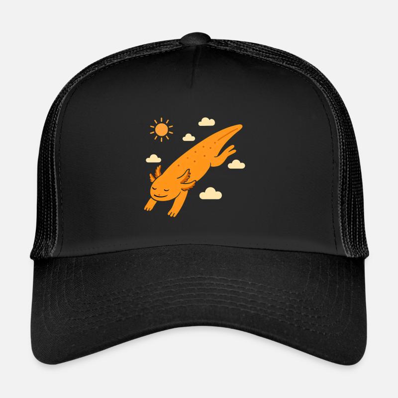 Shooting star axolotl Trucker Cap