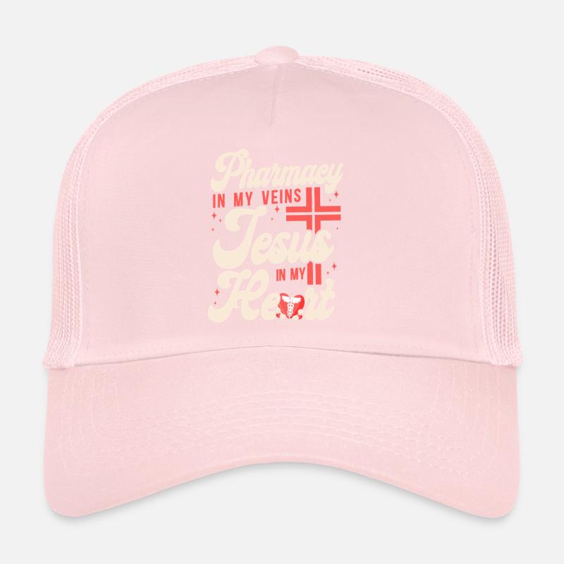 Pharmacy Tech Technician Trucker Cap