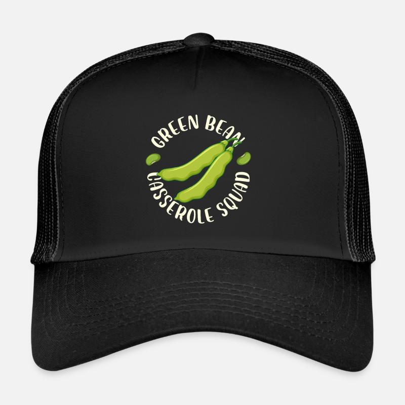Casserole de haricots verts Squad Design Casquette trucker 