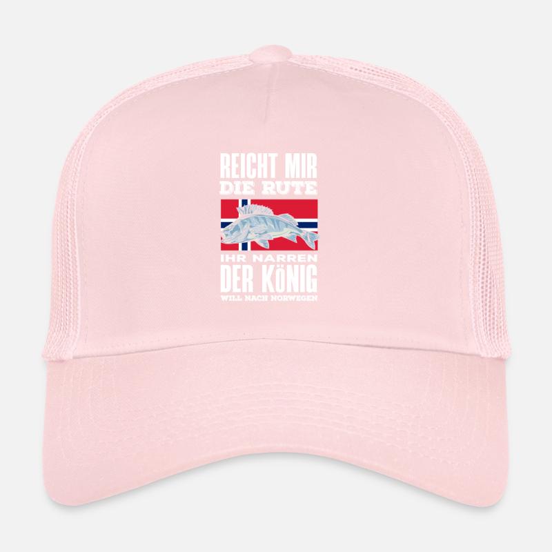 Norvège Pêche Dire Drôle Design Casquette trucker 