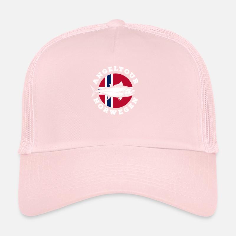 Norvège Pêche Dire Drôle Design Casquette trucker 