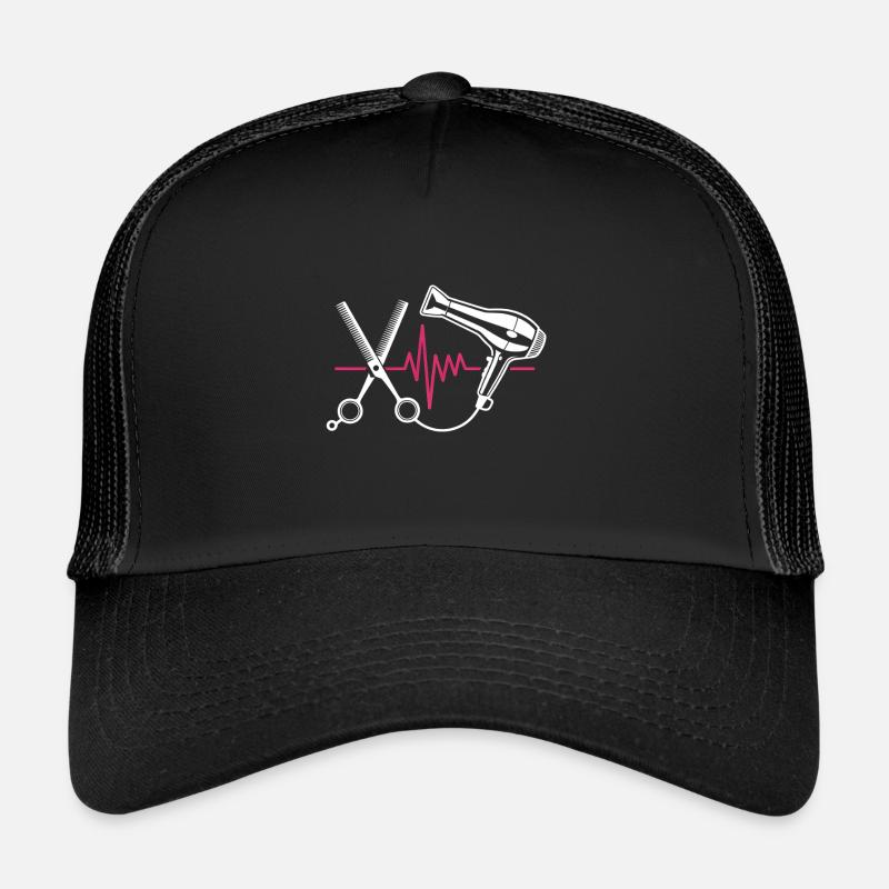 Coupe de cheveux de coiffeur Casquette trucker 