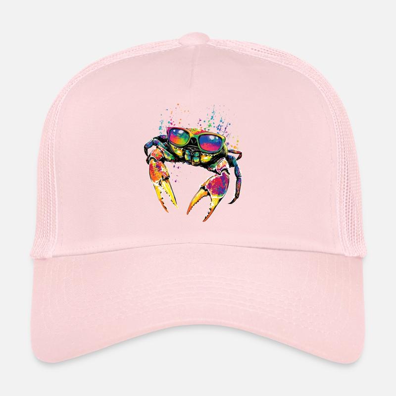 Crab Crab Crustaceans Crab Shore Crab Crayfish Trucker Cap