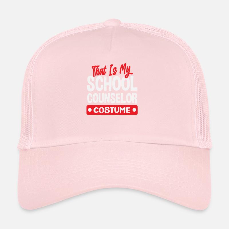 This Is My School Counselor Costume Trucker Cap